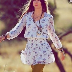 “Vintage” Free People Wild Horses Dress, Small